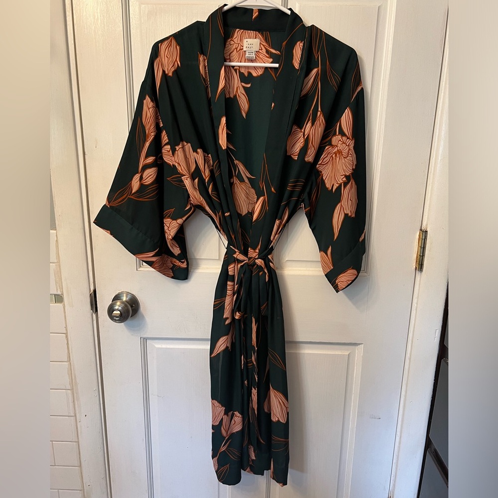 A New Day Floral Kimono